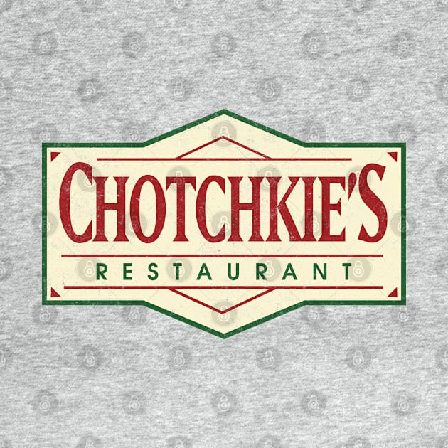 Chotchkie's Restaurant - vintage Office Space logo by BodinStreet